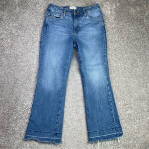 Universal Thread Jeans Women’s 2 Blue Ankle Bootcut Mid-Rise Medium Wash Denim